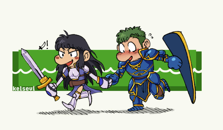 Ayra and Arden from Fire Emblem 4